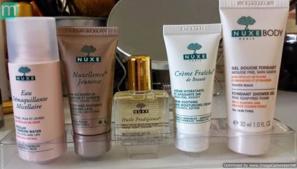 Review Set dưỡng da Nuxe - Thương hiệu thiên nhiên đến từ Pháp Set-Nuxe-Travel-kit-1