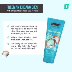 Mặt nạ Freeman Anti-Stress Mask Dead Sea Minerals
