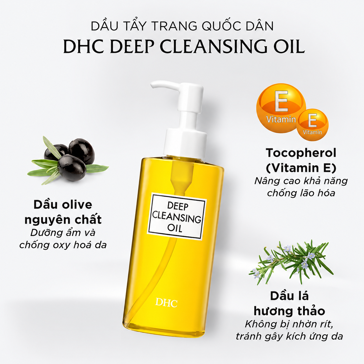 Dầu Tẩy Trang DHC Deep Cleansing Oil Dầu Tẩy Trang DHC Deep Cleansing Oil