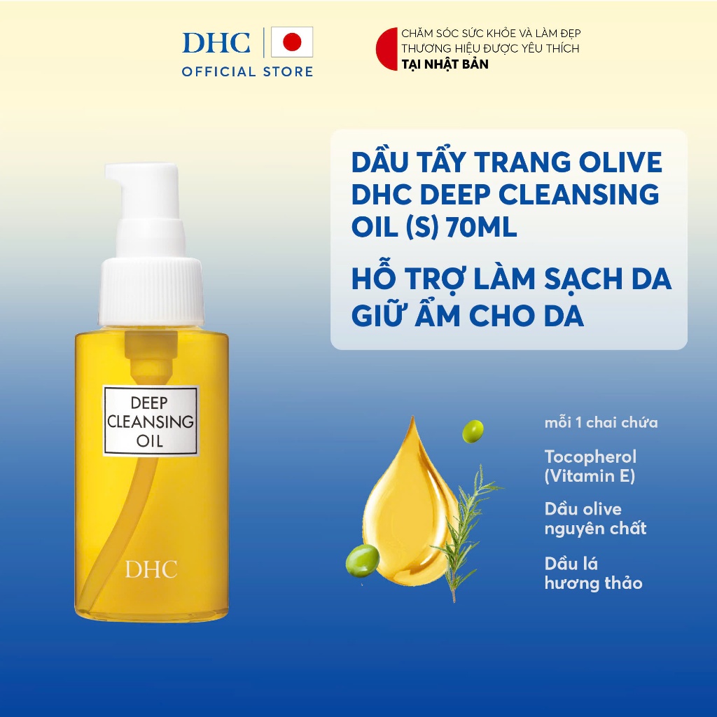 Dầu Tẩy Trang DHC Deep Cleansing Oil Dầu Tẩy Trang DHC Deep Cleansing Oil