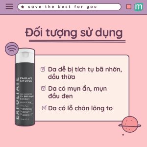 Dung Dịch Tẩy Tế Bào Chết Hóa Học Paula's Choice Skin Perfecting 2% BHA Liquid 30ml