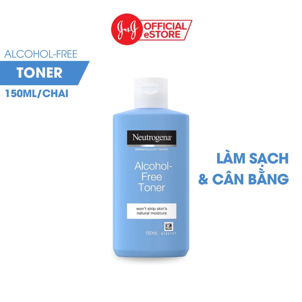 Nước Hoa Hồng Neutrogena Alcohol Free Toner Nước Hoa Hồng Neutrogena Alcohol Free Toner