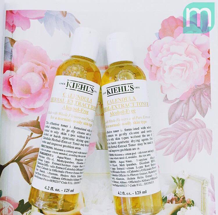 Nước hoa hồng Kiehl’s Calendula Herbal Extract Toner 125ml toner-hoa-cuc-kiehl-3