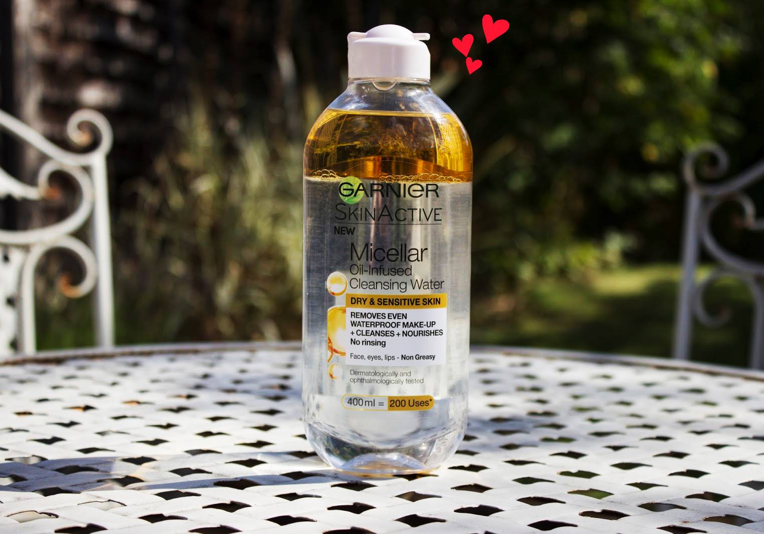 Tẩy Trang Garnier Skin Active Oil-Infused Micellar Cleansing Water Tẩy Trang Garnier Skin Active Oil-Infused Micellar Cleansing Water - Ảnh 8