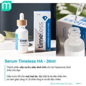 Serum Timeless Hyluronic Acid Pure 60ml