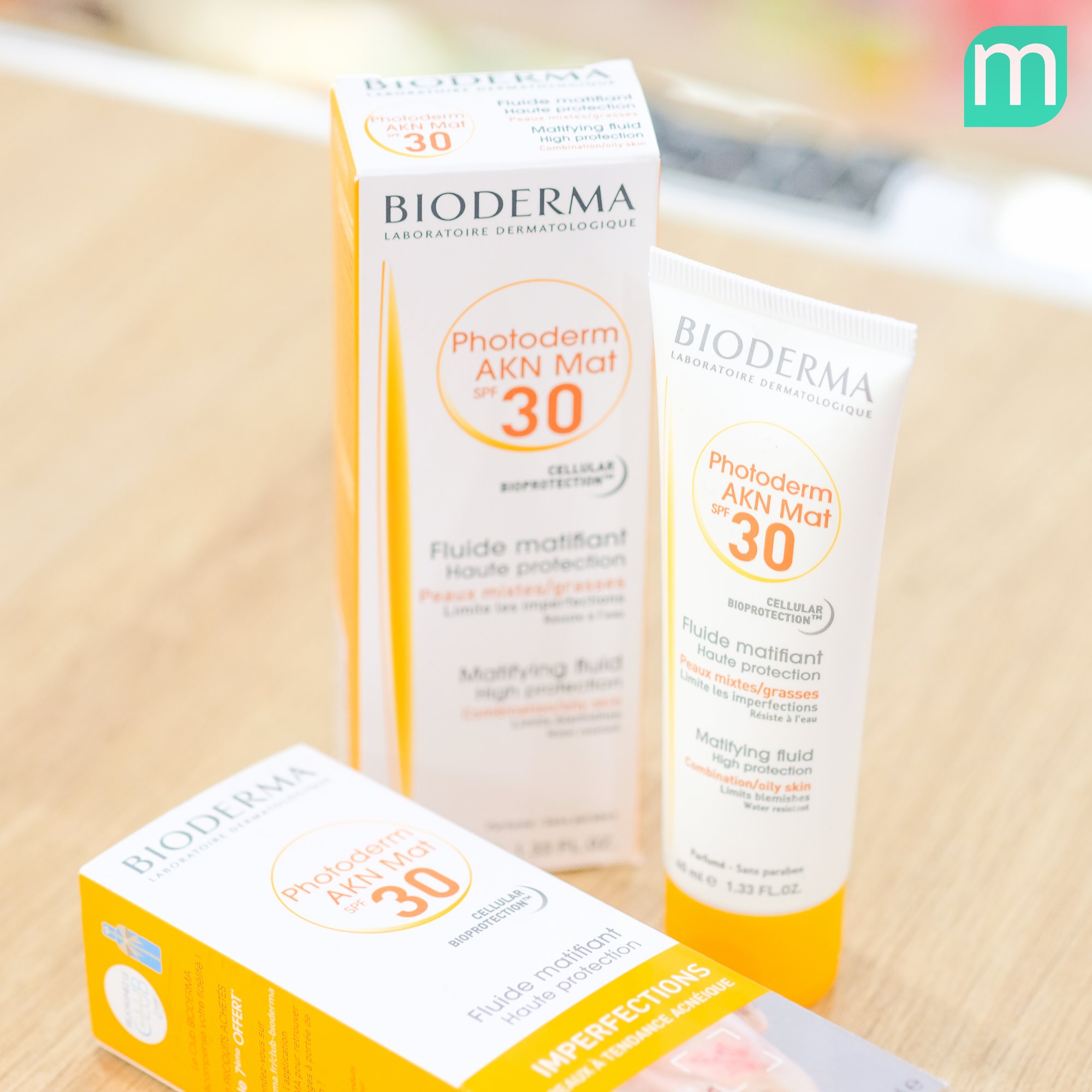 Kem Chống Nắng Bioderma Photoderm AKN Mat SPF 30 40ml Kem Chống Nắng Bioderma Photoderm AKN Mat SPF 30 40ml - Ảnh 5