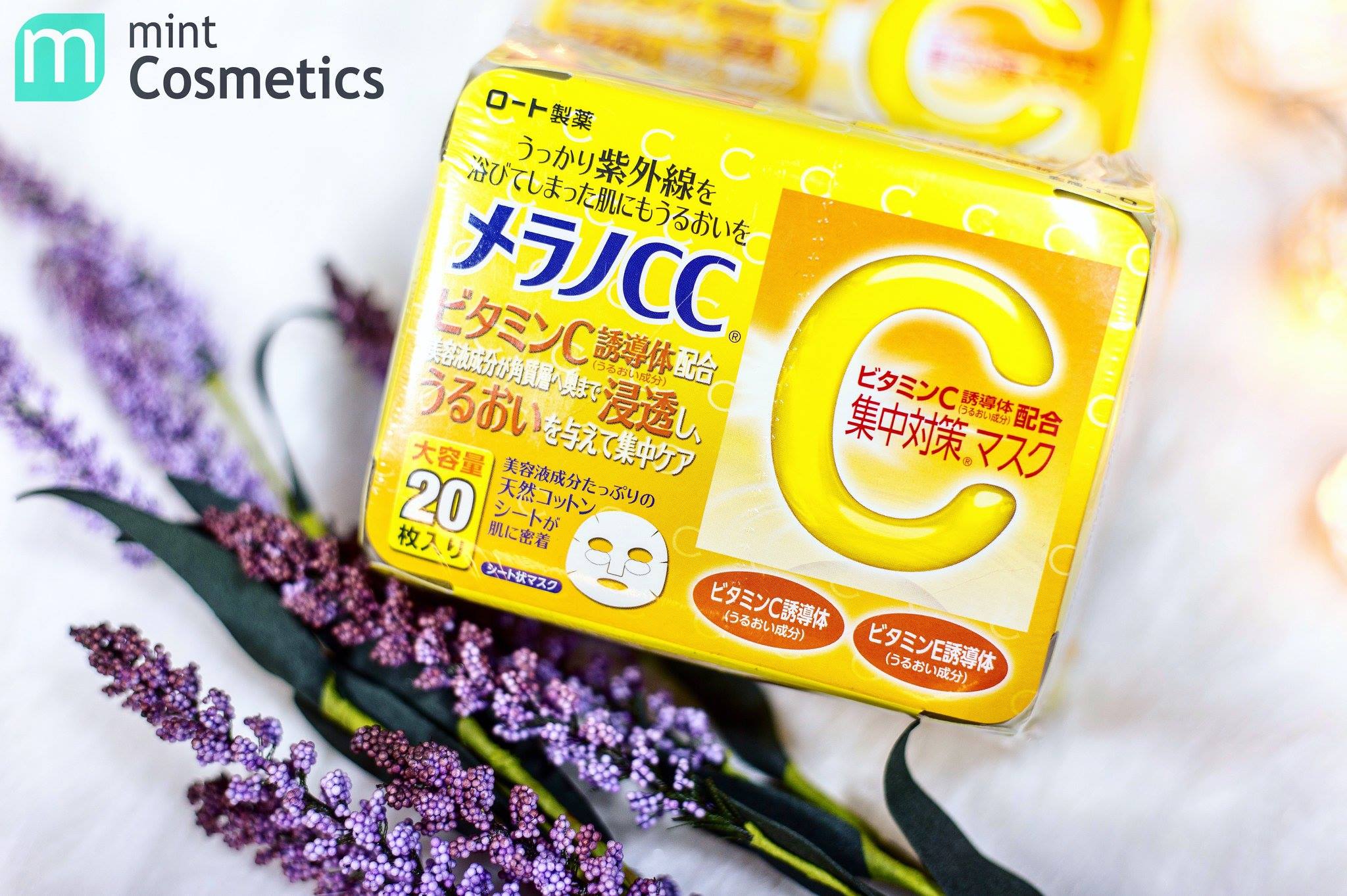 Tản Mạn Về Sheetmask - Đối Thủ Tầm Cỡ Của Serum Hàng Hiệu cc-melano-sheet-mask