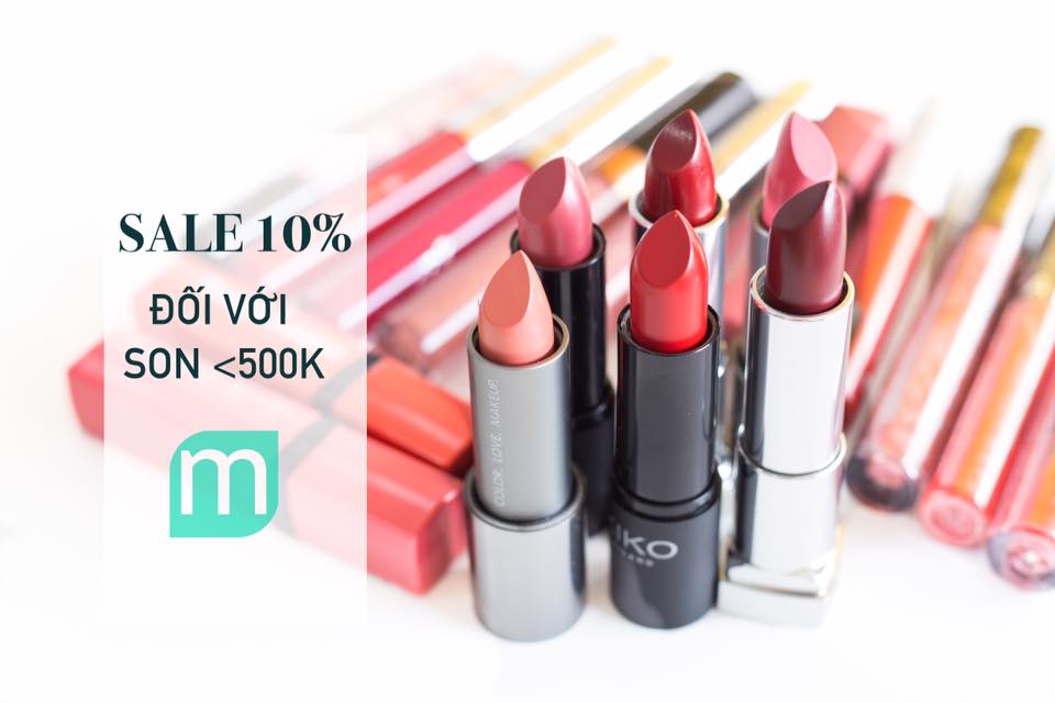 Chúc mừng sinh nhật 3 tuổi Mint Cosmetics - Bữa tiệc ĐẠI SALE SON tri ân khách hàng lên tới 17% 