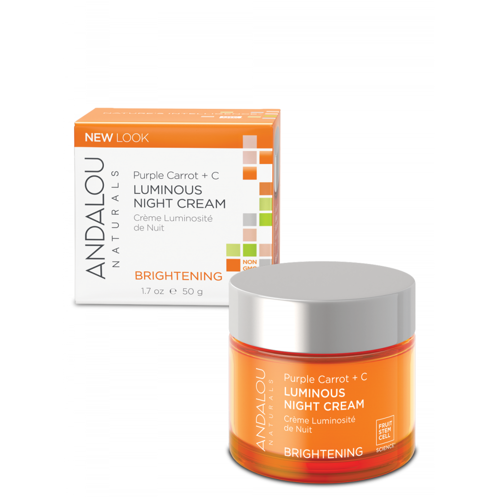 Kem dưỡng đêm sáng da Andalou Purple Carrot + C Luminous Night Cream kem-duong-dem-sang-da-andalou-purple-carrot-c-luminous-night-cream