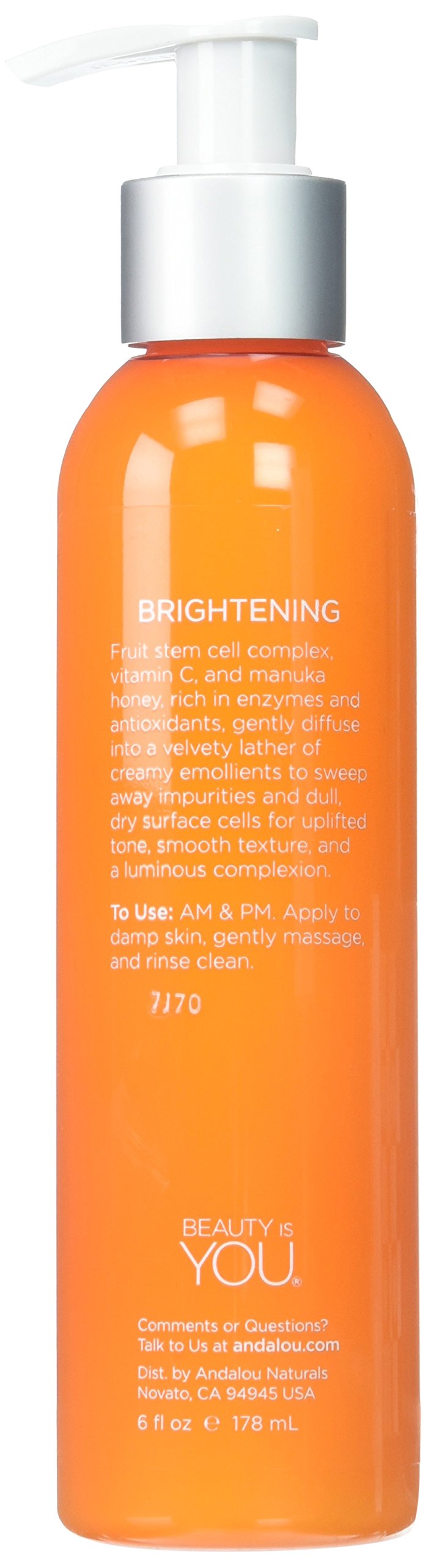 Kem Tẩy Trang Andalou Naturals Lash + Lid Make-Up Remover Brightening 178ml Kem Tẩy Trang Andalou Naturals Lash + Lid Make-Up Remover Brightening 178ml - Ảnh 7