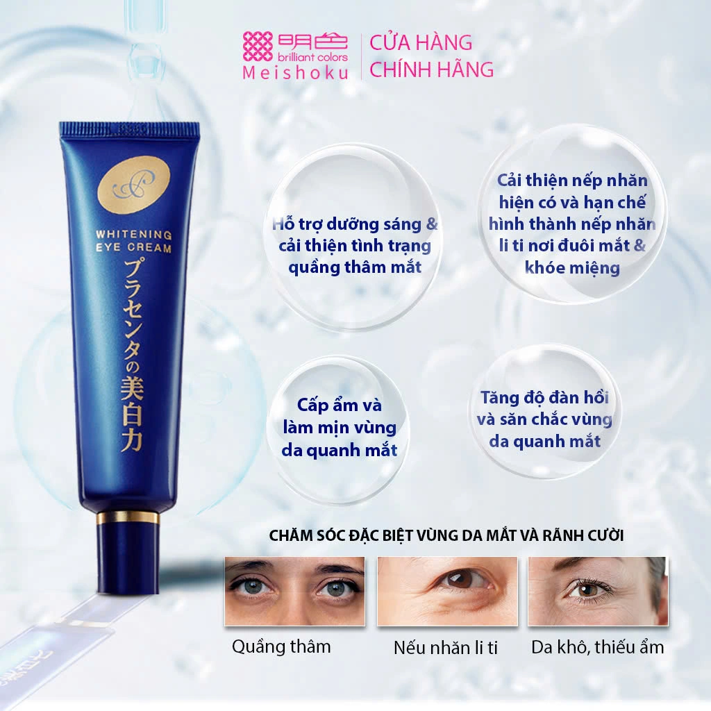 Kem Mắt Meishoku Whitening Eye Cream 30g Kem Mắt Meishoku Whitening Eye Cream 30g