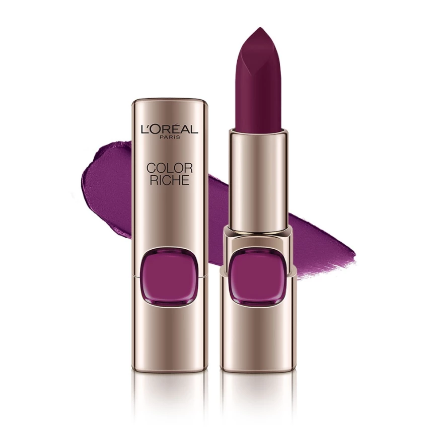 Son L'Oreal ParisColor Riche Moist Matte 236 https://mint07.com/wp-content/uploads/2018/01/Son-LOreal-ParisColor-Riche-Moist-Matte-236-swatch.png