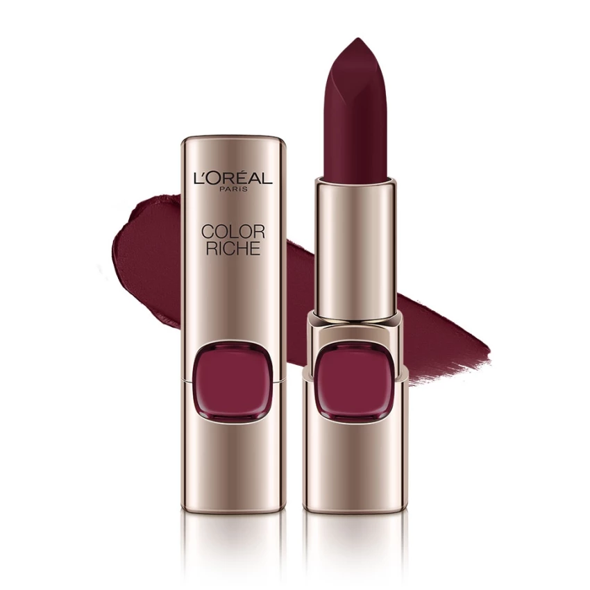 Son L'Oreal ParisColor Riche Moist Matte 240 https://mint07.com/wp-content/uploads/2018/01/Son-LOreal-ParisColor-Riche-Moist-Matte-240-swatch.png