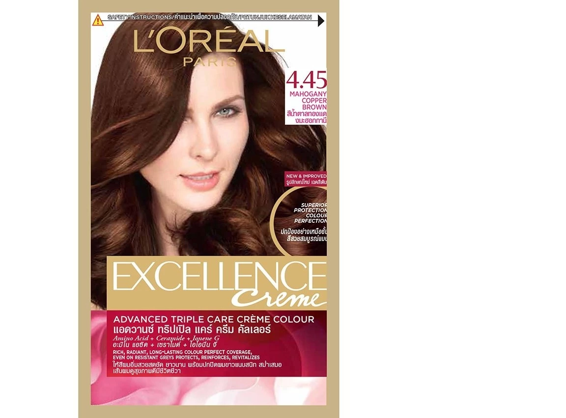 Thuốc Nhuộm Tóc L'Oreal Exc Crème - 4.45 Mahogany Copper Brown https://mint07.com/wp-content/uploads/2018/01/Thuoc-nhuom-toc-LOreal-Exc-Crème-Mahogany-Copper-Brown-review.png