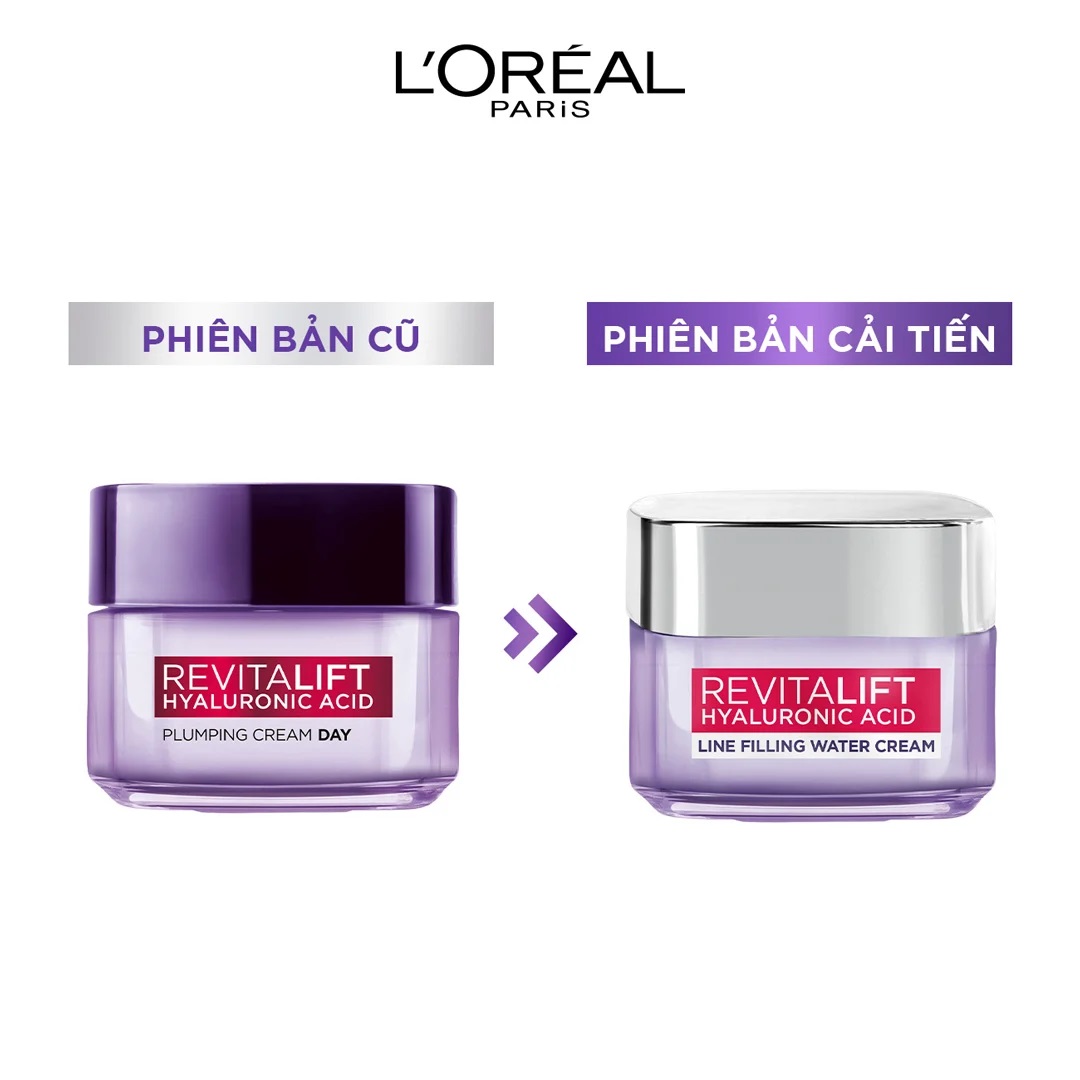 Kem Dưỡng L'Oreal Paris Revitalift Hyaluronic Acid Plumping Cream Day 50ml