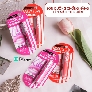 Son Dưỡng Môi Chuyển Màu Maybelline Bloom Peach Blossom Son Dưỡng Môi Chuyển Màu Maybelline Bloom Peach Blossom
