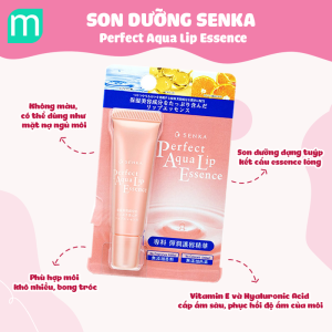 Son Dưỡng Cấp Ẩm Senka Perfect Aqua Lip Essence 10g