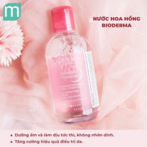 Nước Hoa Hồng Bioderma Sensibio Tonique 250ml
