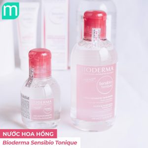 Nước Hoa Hồng Bioderma Sensibio Tonique 250ml
