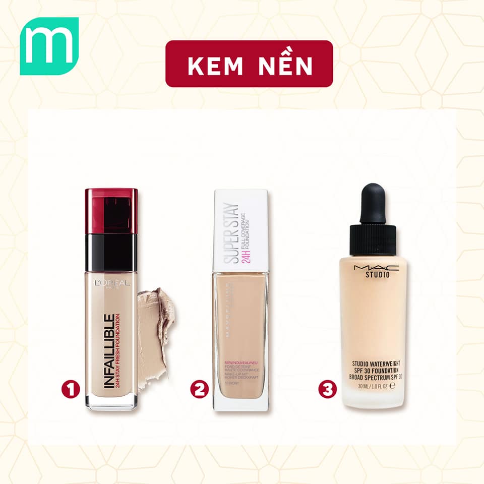 3 Bước Để Có Lớp Nền Ráo Mịn, Không Đổ Dầu