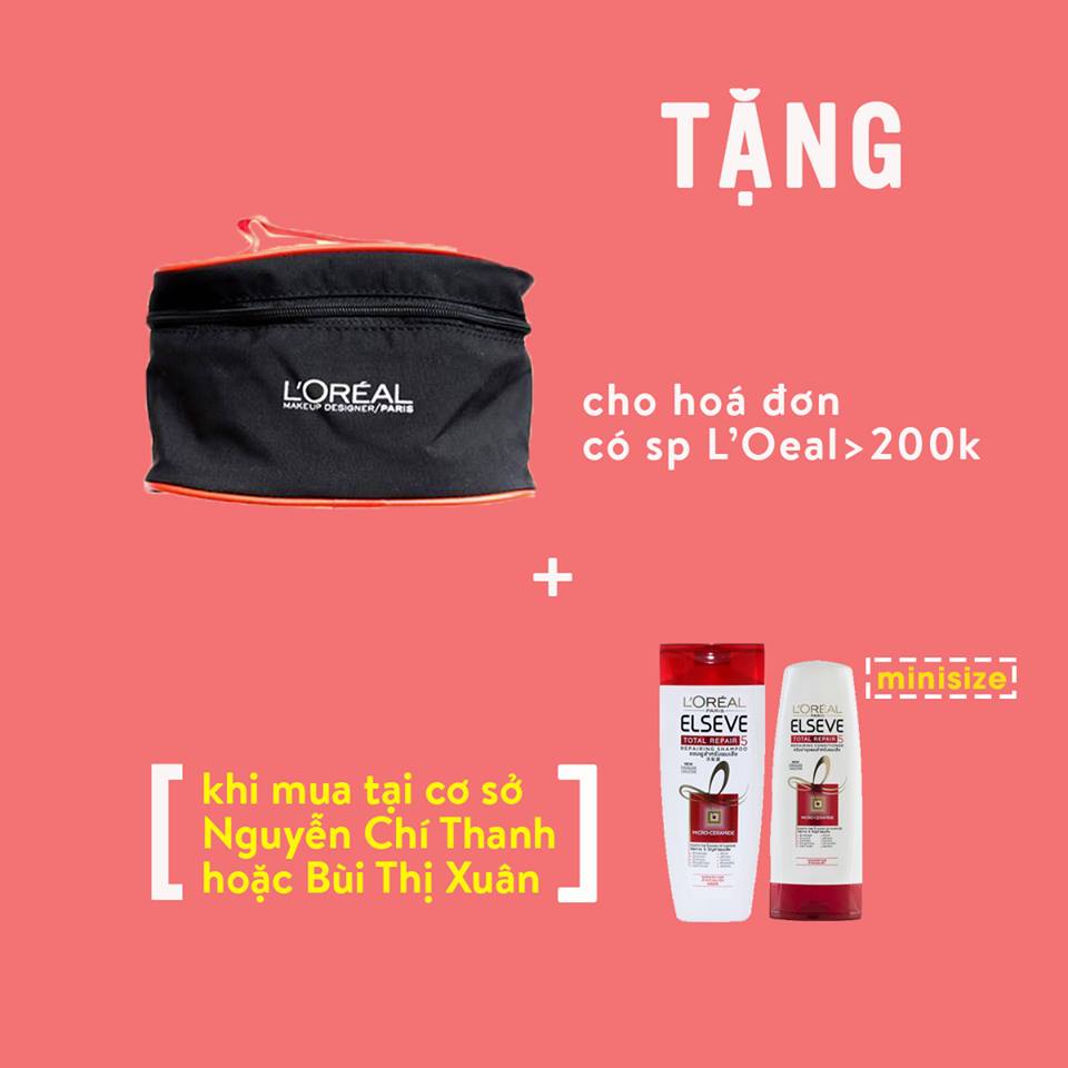 GARAGE SALE LỚN NHẤT MÙA HÈ - SẮM NGAY L’OREAL VỚI GIÁ CHỈ TỪ #99K garage-sale-lon-nhat-mua-he-sam-ngay-loreal-voi-gia-chi-tu-99k