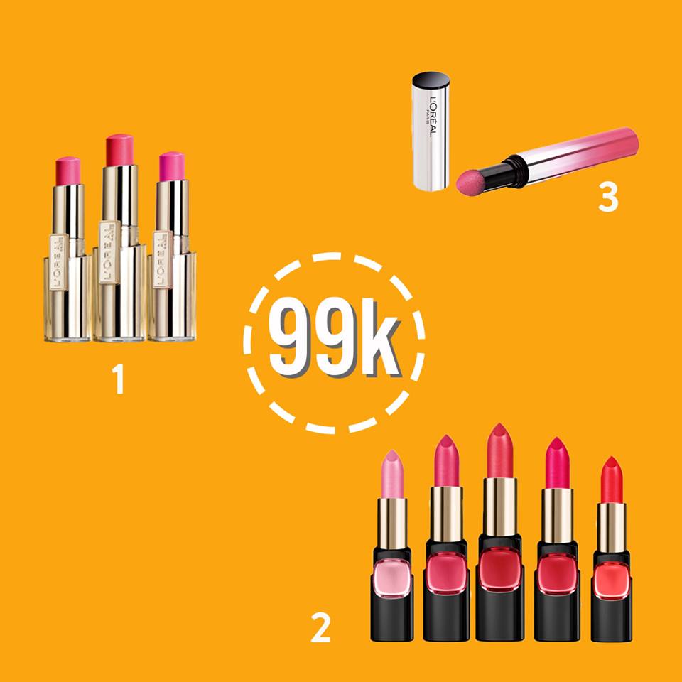 GARAGE SALE LỚN NHẤT MÙA HÈ - SẮM NGAY L’OREAL VỚI GIÁ CHỈ TỪ #99K garage-sale-lon-nhat-mua-he-sam-ngay-loreal-voi-gia-chi-tu-99k