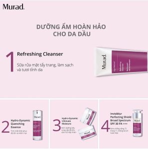 Tinh Chất Murad Hydro Dynamic Quenching Essence 30ml Tinh Chất Murad Hydro Dynamic Quenching Essence 30ml