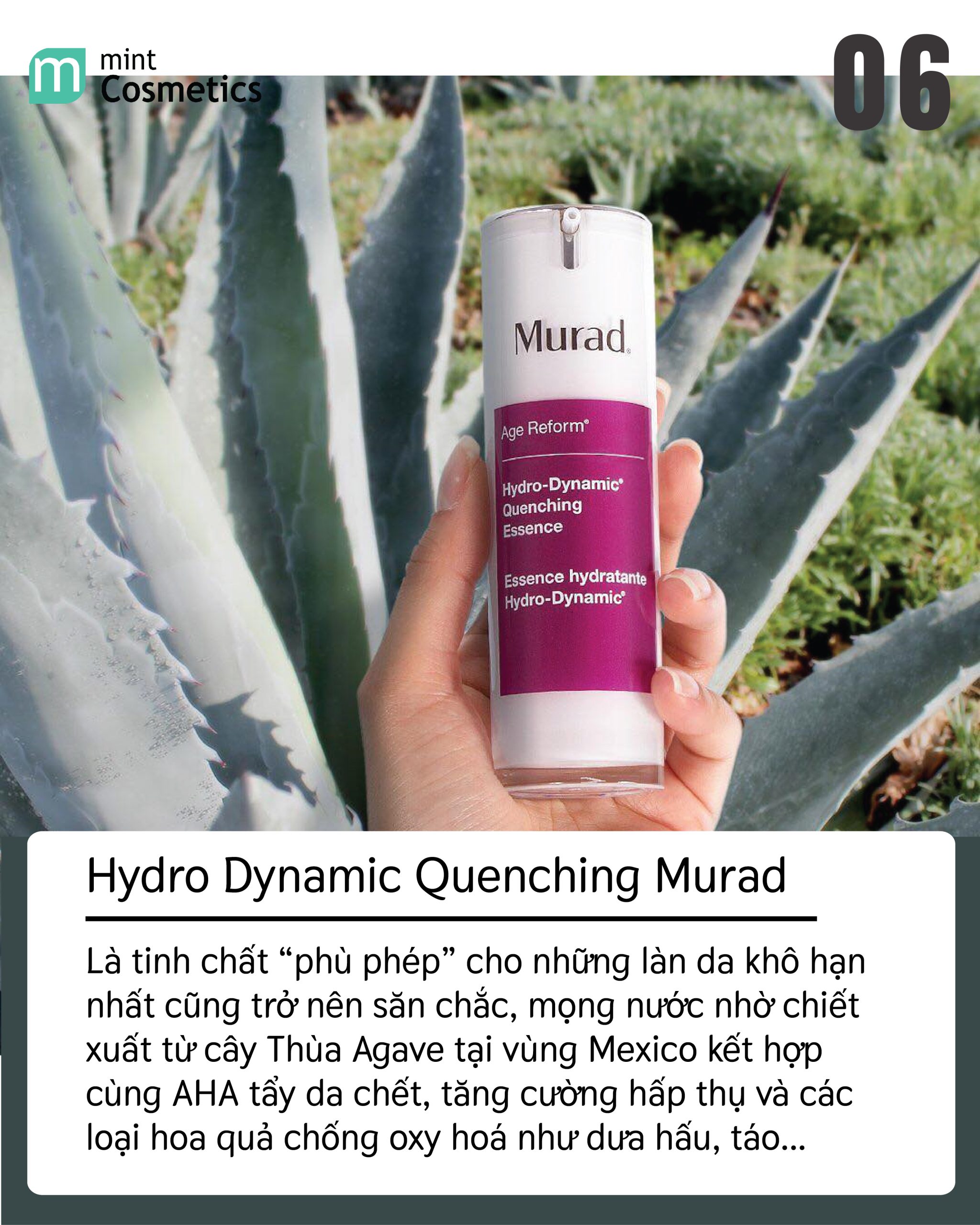 Tinh Chất Murad Hydro Dynamic Quenching Essence 30ml Tinh Chất Murad Hydro Dynamic Quenching Essence 30ml - Ảnh 4