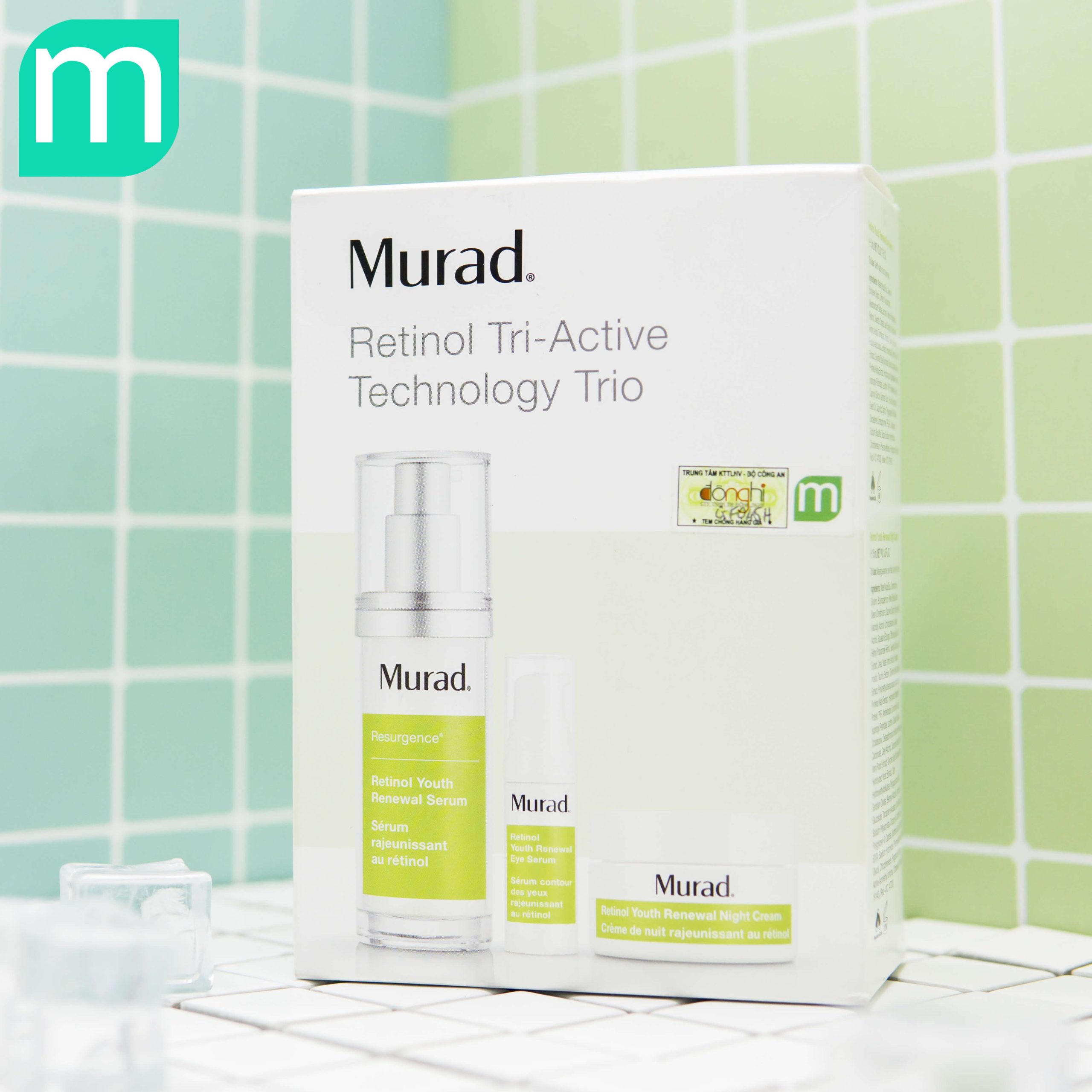 Set Murad Retinol Tri Active Technology - Set Chống Lão Hóa Hiệu Quả Set Murad Retinol Tri Active Technology - Set Chống Lão Hóa Hiệu Quả - Ảnh 4