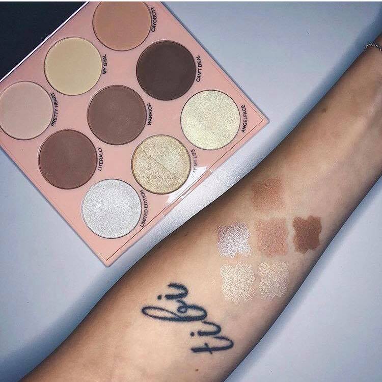 Revolution Imogenation Highlight Palette 'To The Moon' - 9 Farbtöne, Je 2 G, Strahlender Glow