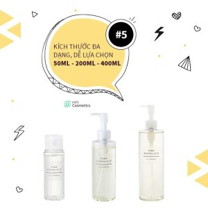 5 Lý Do Nên Dùng Dầu Tẩy Trang Muji