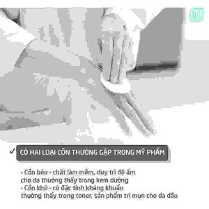 Giải Oan Về Cồn Trong Mỹ Phẩm