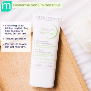 Kem Dưỡng Bioderma Sebium Sensitive 30ml