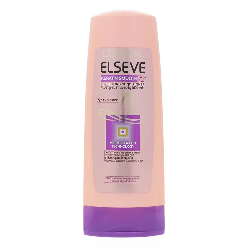 Dầu Xả Loreal Keratin Smooth 72h Perfecting Conditioner 325ml Dầu Xả Loreal Keratin Smooth 72h Perfecting Conditioner 325ml