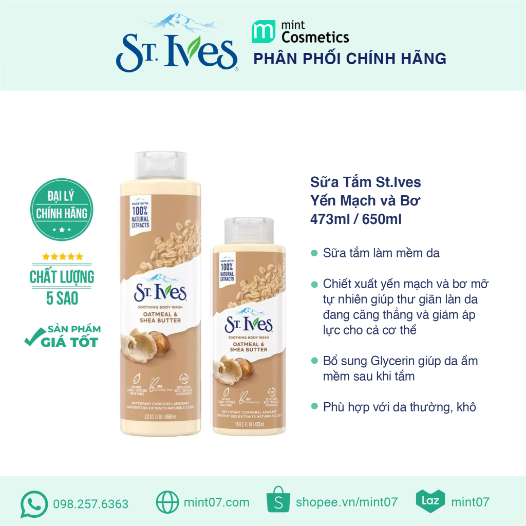  Tam Ca Sữa Tắm Dưỡng Trắng Da Nhà Mint