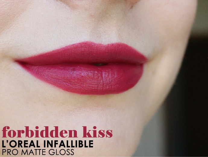 Swatch Review Son Loreal Infallible Pro Matte Gloss + Deal Shock 199k swatch-review-son-loreal-infallible-pro-matte-gloss-deal-shock-199k
