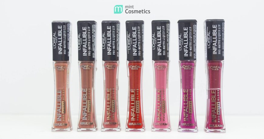 Swatch Review Son Loreal Infallible Pro Matte Gloss + Deal Shock 199k swatch-review-son-loreal-infallible-pro-matte-gloss-deal-shock-199k