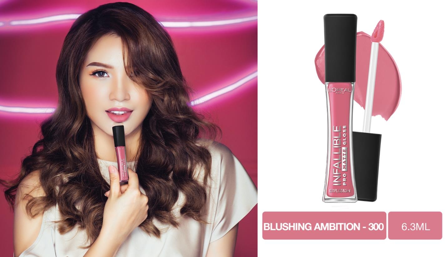 Swatch Review Son Loreal Infallible Pro Matte Gloss + Deal Shock 199k swatch-review-son-loreal-infallible-pro-matte-gloss-deal-shock-199k