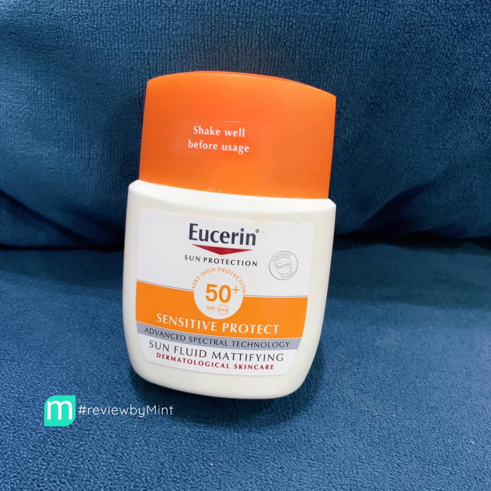 Kem Chống Nắng Eucerin Sun Fluid Mattifying Sensitive 50ml Kem Chống Nắng Eucerin Sun Fluid Mattifying Sensitive 50ml - Ảnh 5