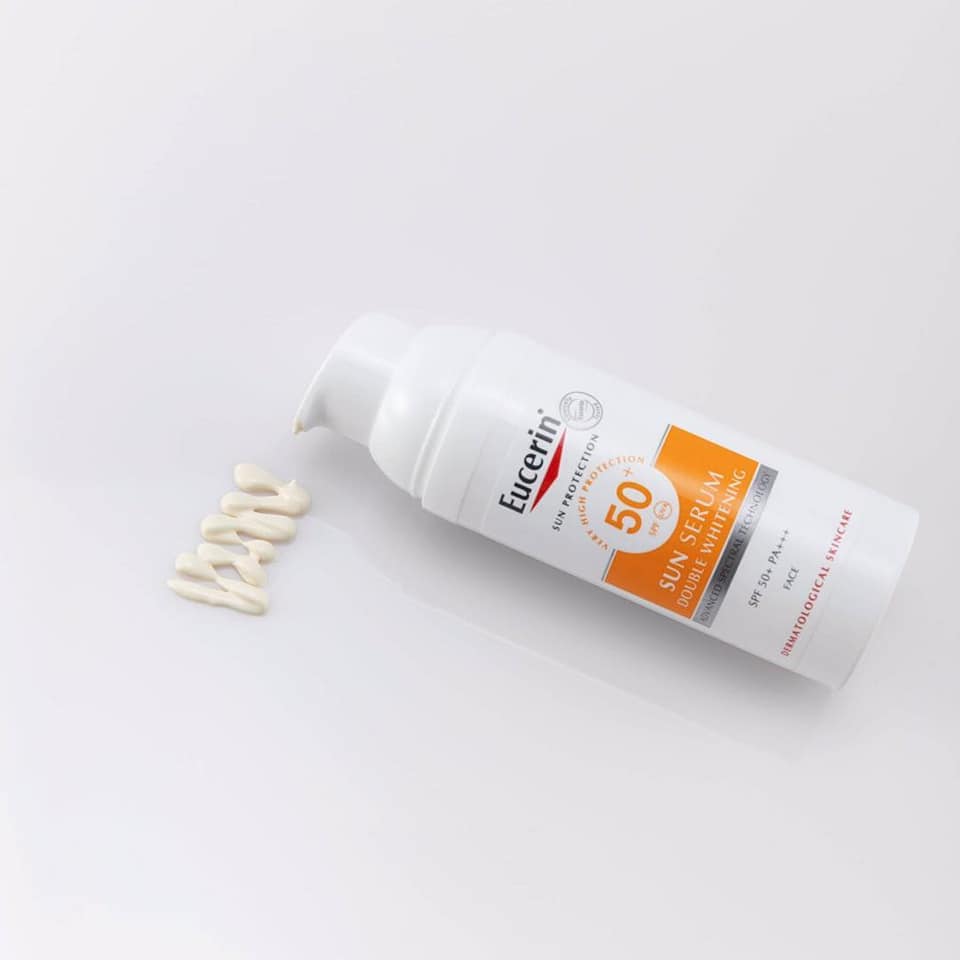 Kem Chống Nắng Eucerin Sun Serum Spotless Brightening SPF50 kem-chong-nang-eucerin-sun-serum-double-whitening-spf50