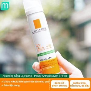 Xịt Chống Nắng La Roche-Posay Anthelios Mist SPF50 75ml