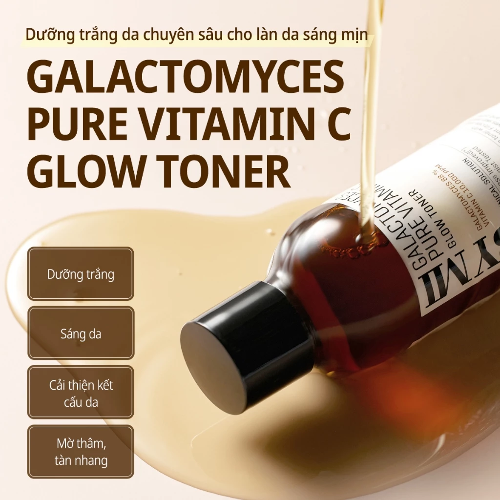 Nước Hoa Hồng Some By Mi Galactomyces Pure Vitamin C Glow Toner Nước Hoa Hồng Some By Mi Galactomyces Pure Vitamin C Glow Toner