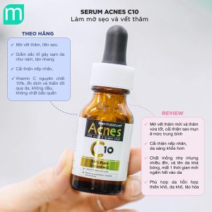 Serum làm mờ sẹo và vết thâm Acnes C10 15ml