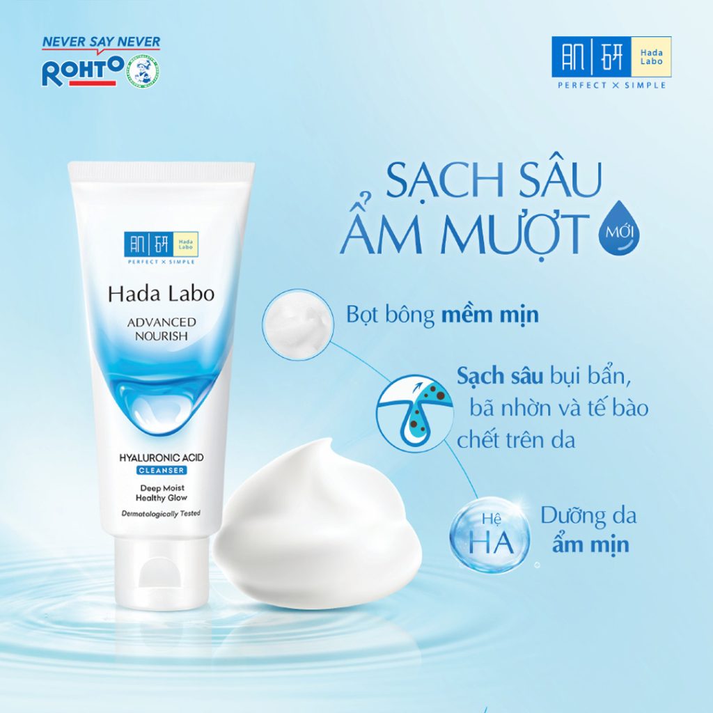 Sữa Rửa Mặt Hada Labo Advanced Nourish Cleanser