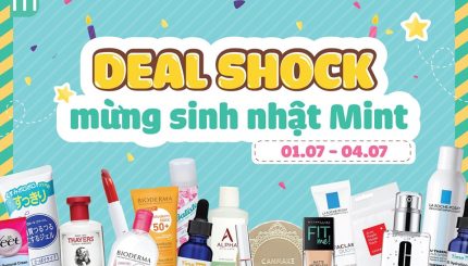 Deal Shock Up To 45% Mừng Sinh Nhật Mint Deal Shock Up To 45% Mừng Sinh Nhật Mint