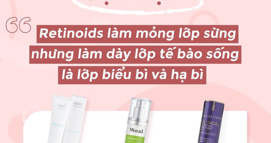 Retinol Có Làm Mỏng Da Không? retinol-co-lam-mong-da-khong?