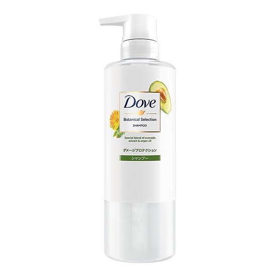 Dầu Gội Dove Botanical Selection Vàng - Bơ Và Dầu Argan dau-goi-dove-botanical-selection-vang-bo-dau-argan
