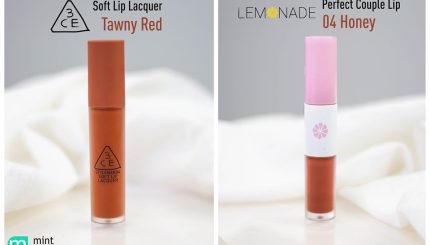 So Sánh 2 Tông Son Cam Cháy Của Lemonade và 3CE so-sanh-2-tong-son-cam-chay-cua-lemonade-va-3ce
