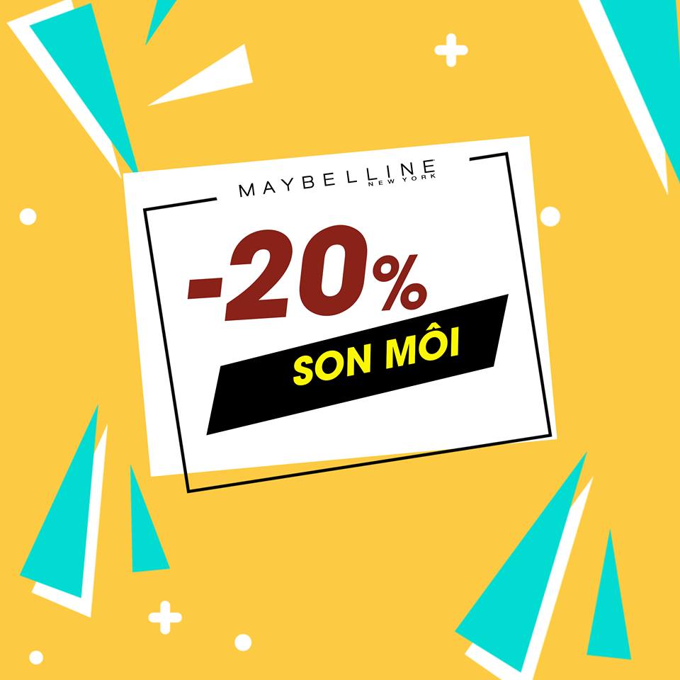 Đại Tiệc Sale Toàn Hãng Maybelline Tại 237 Bạch Mai dai-tiec-sale-toan-hang-maybelline-tai-237-bach-mai