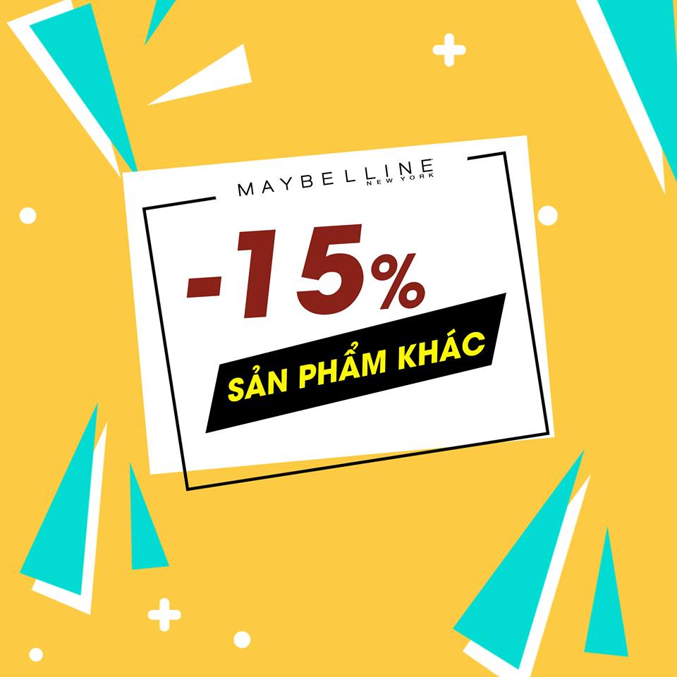 Đại Tiệc Sale Toàn Hãng Maybelline Tại 237 Bạch Mai dai-tiec-sale-toan-hang-maybelline-tai-237-bach-mai